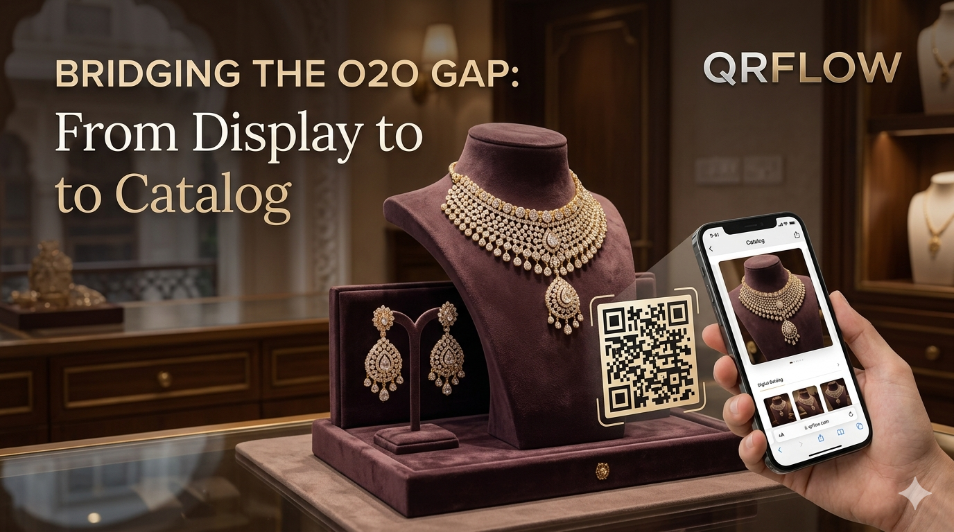 QR Code for Jewelry Studios: Link Physical Display to Digital Catalogs in India